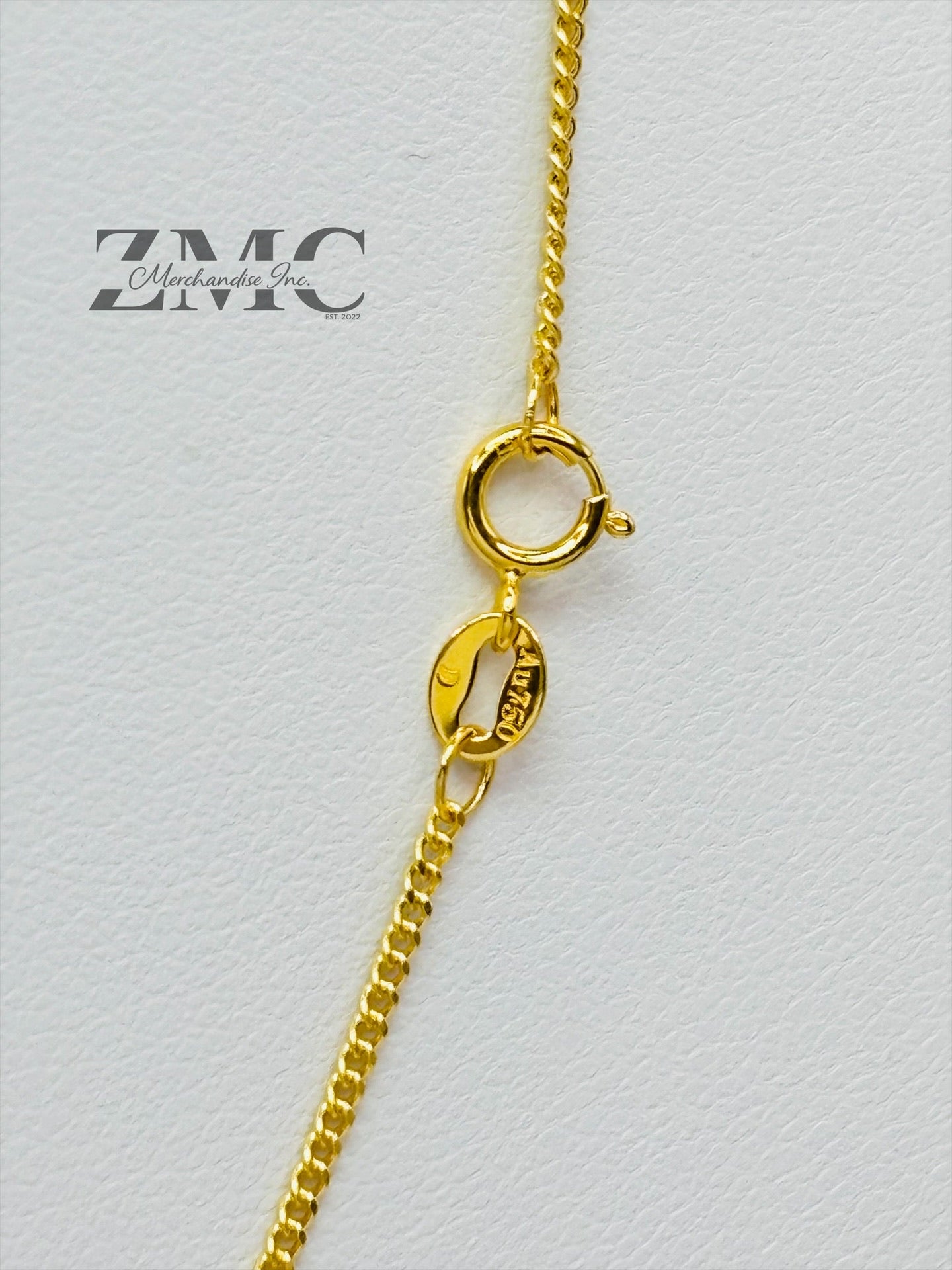 18K Gold Heart Earrings and Necklace Set