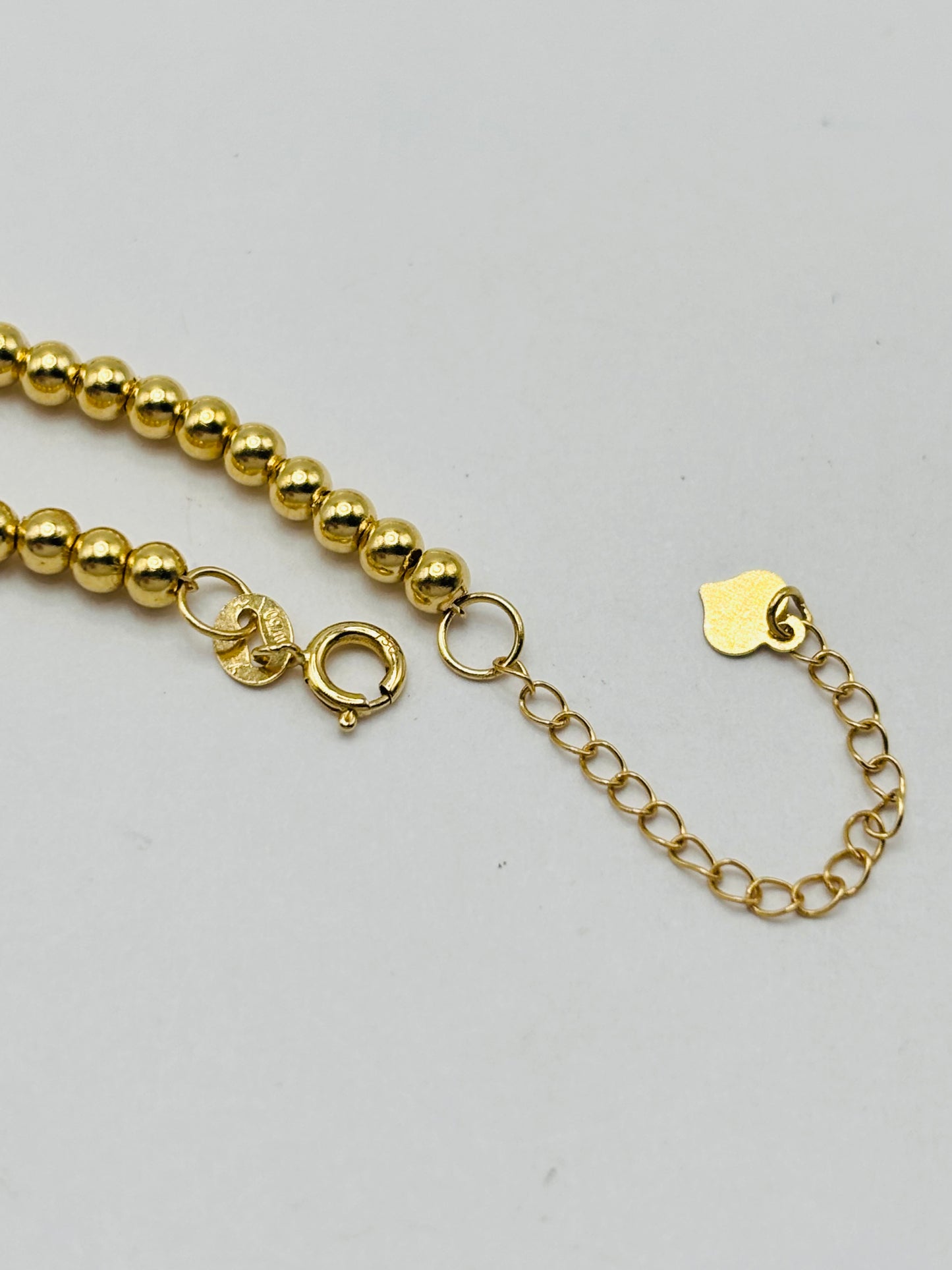 18K Gold Butterfly Bubble Bracelet