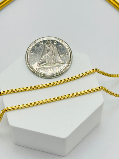 K18 Japan Gold Box Chain