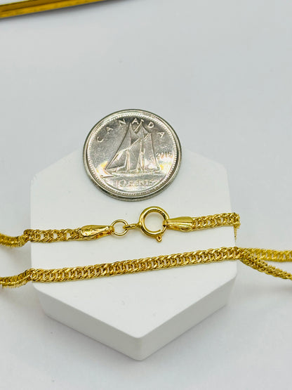 18K Gold Japan Style Chain