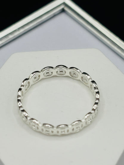 S925 Silver Money Catcher Ring