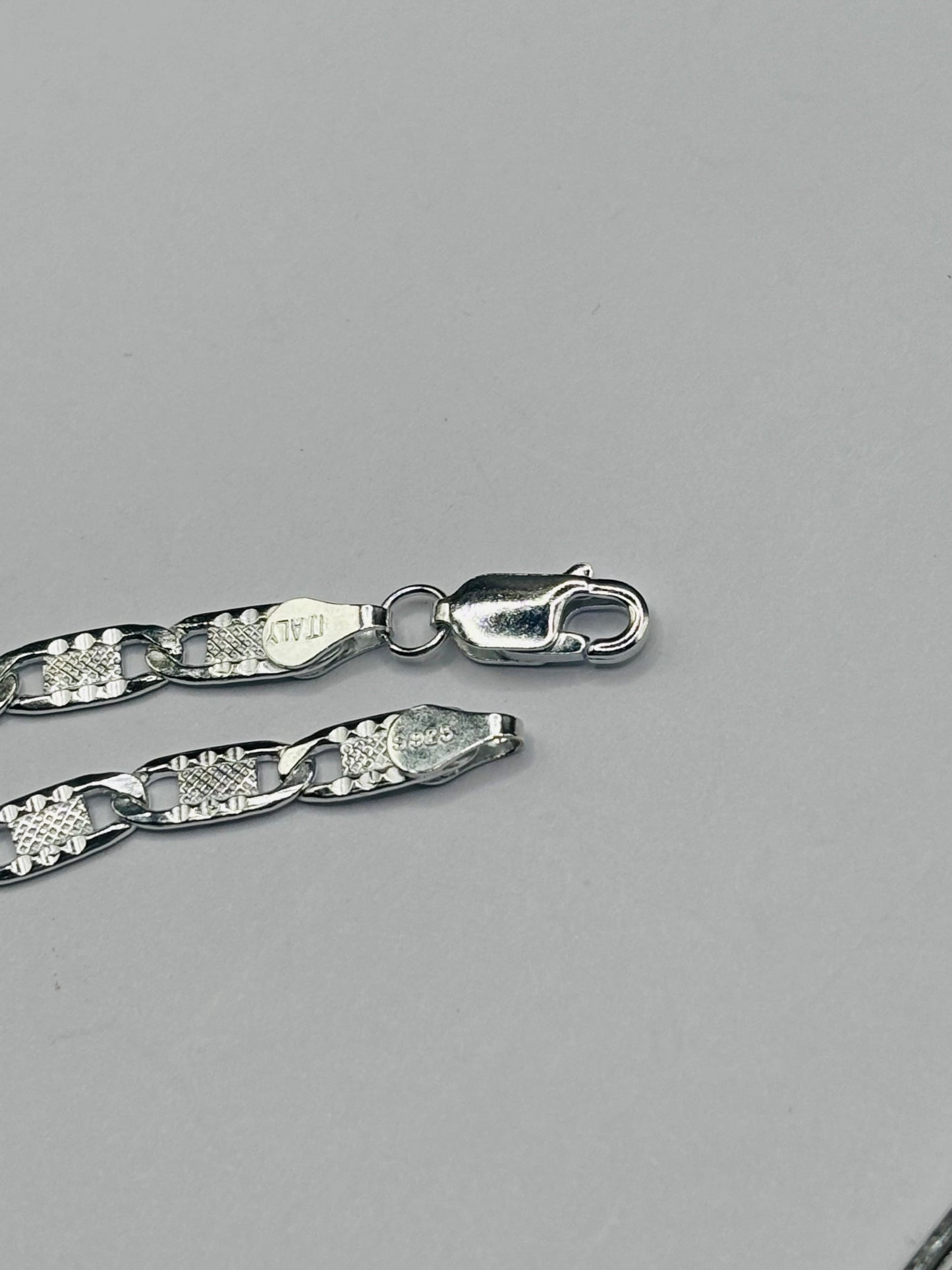 S925 Silver Anchor Bracelet