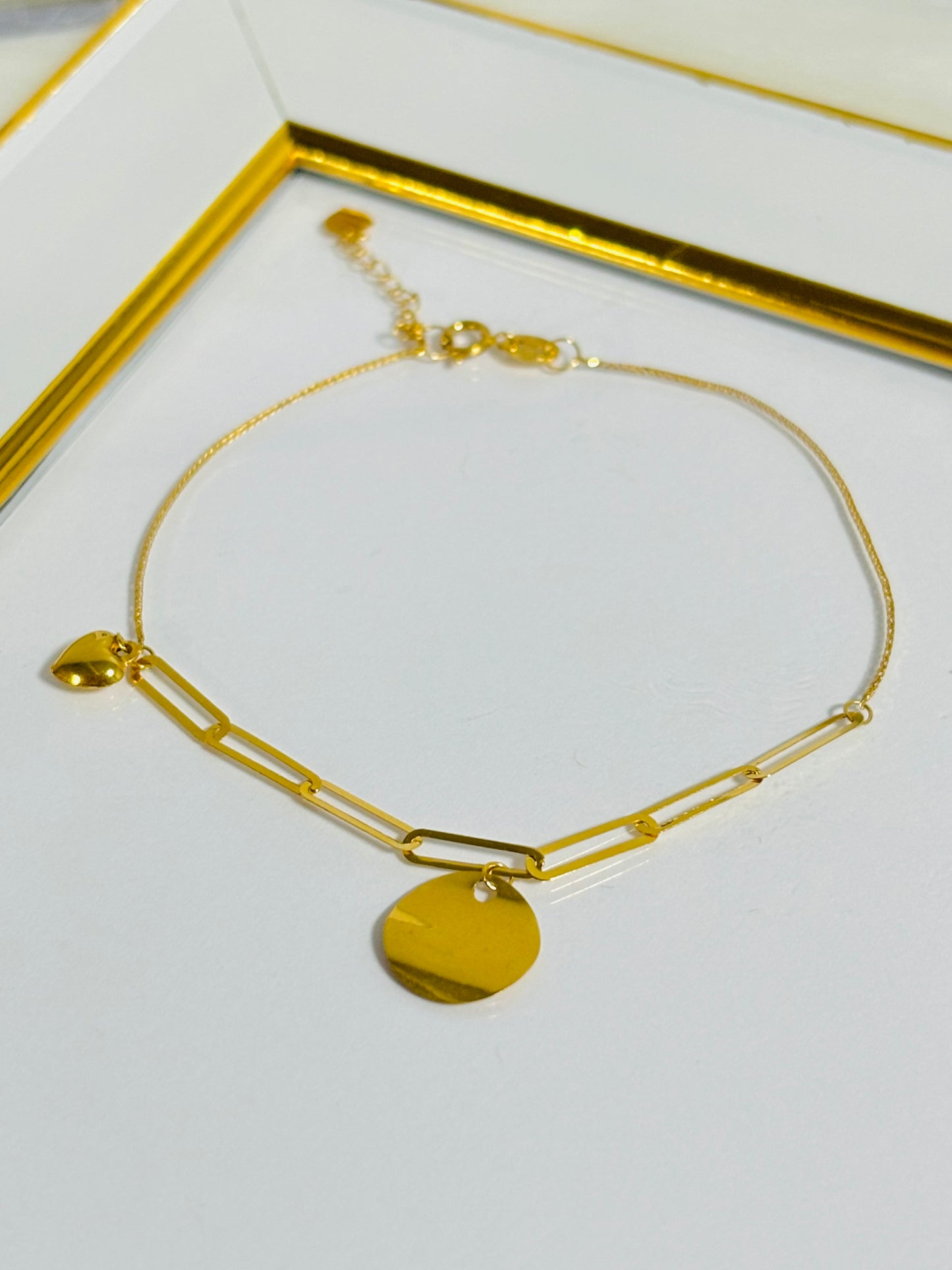 18K Gold Good Luck Bracelet