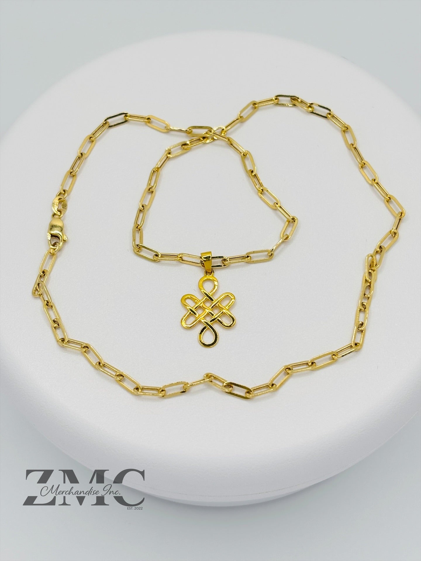 18K Gold Lucky Mystic Necklace