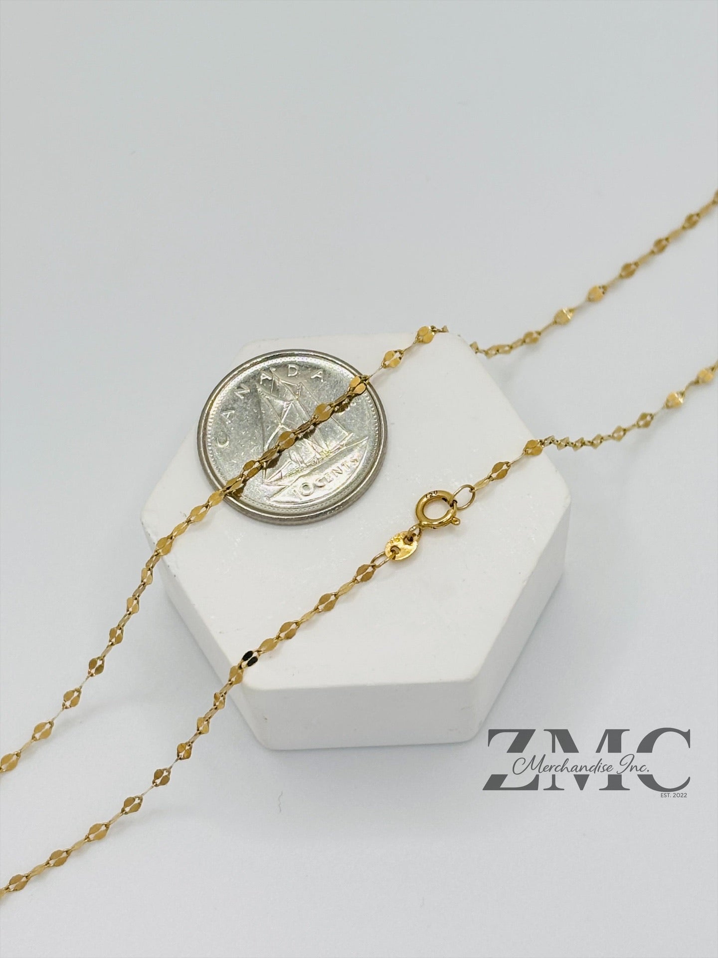 18K Gold Star Necklace