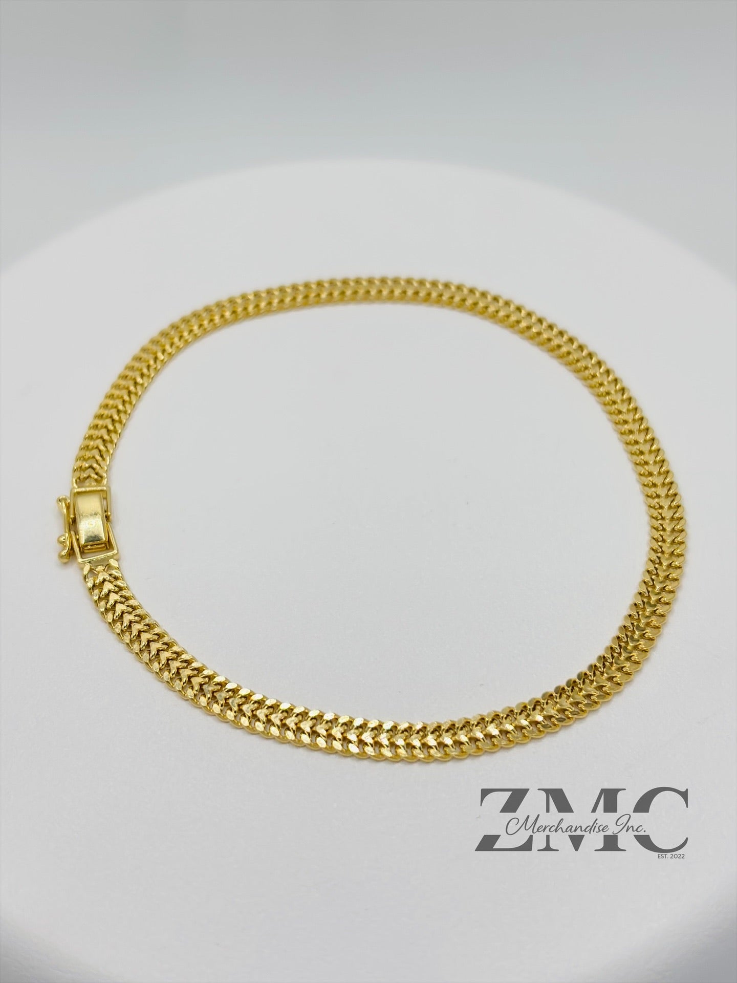 18K Gold Heartbiz Braclet