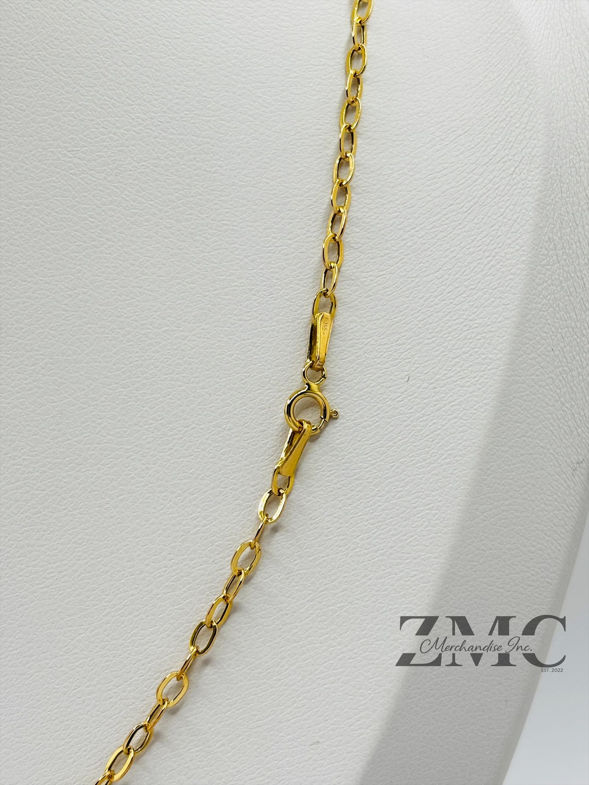 18K Gold Small Link Chain