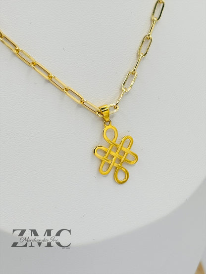 18K Gold Lucky Mystic Necklace
