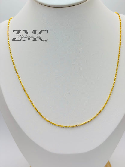 18K Gold Micro tauco Chain