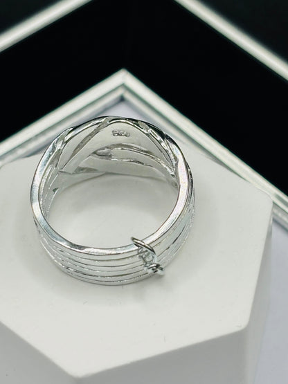 S925 Silver Puzzle 6 Rings