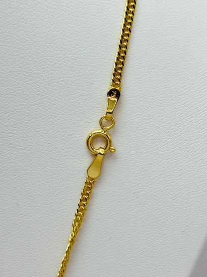 18K Gold Big Heart Necklace