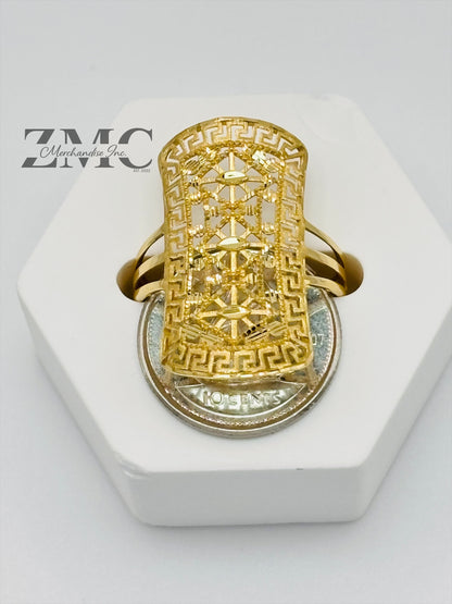 18K Gold Power Ring