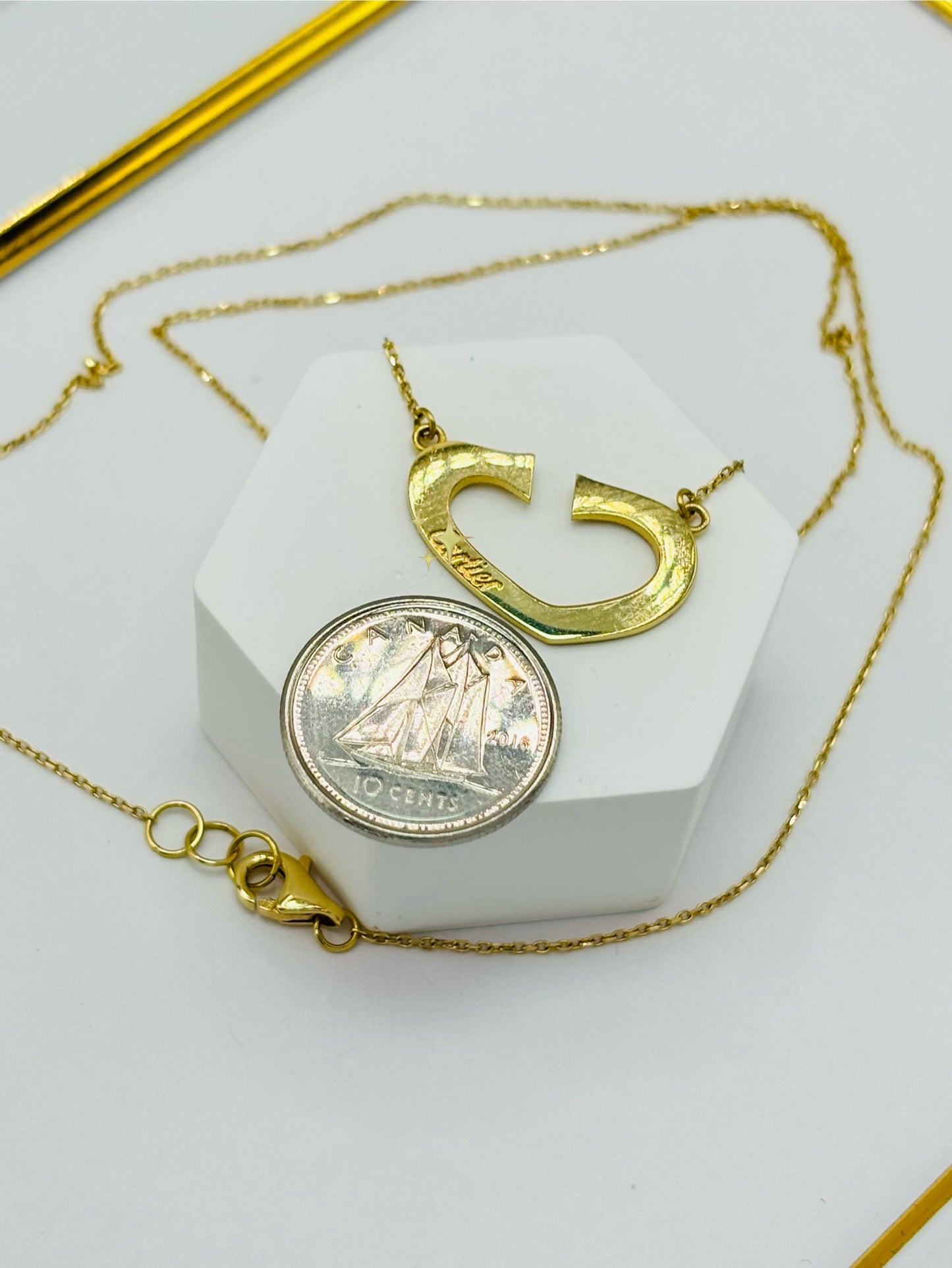 K18 Japan Gold Attached Necklace