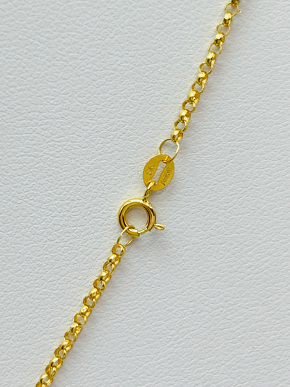 18K Gold Tauco Heart Necklace