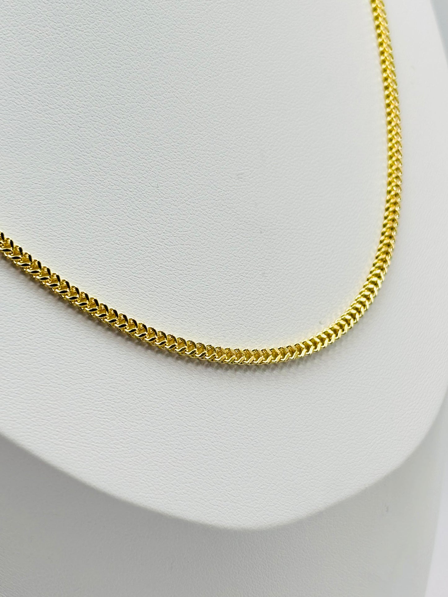 18K Gold Foxtail Men's Chain
