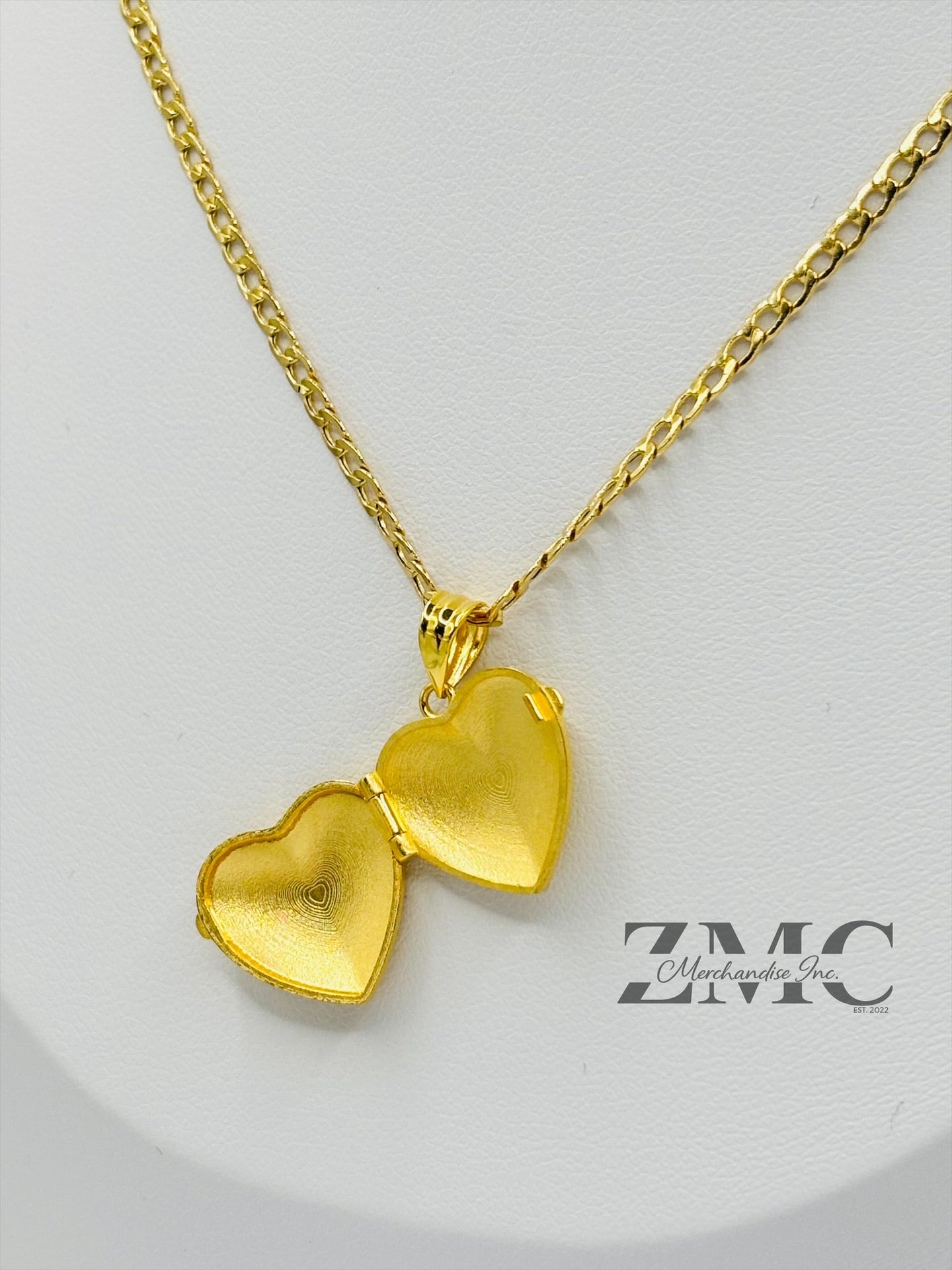 18K Gold Locket Necklace