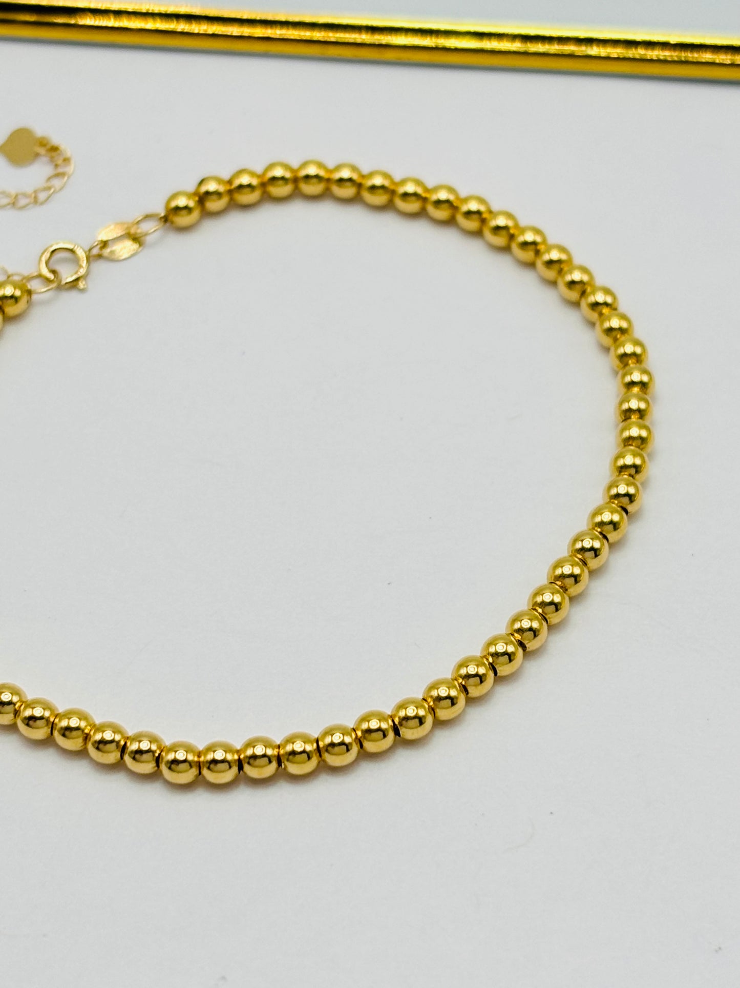 18K Gold Bubble Bracelet