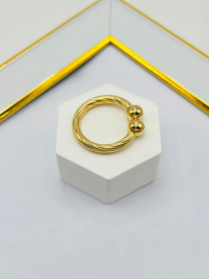 K18 Japan CH Ring