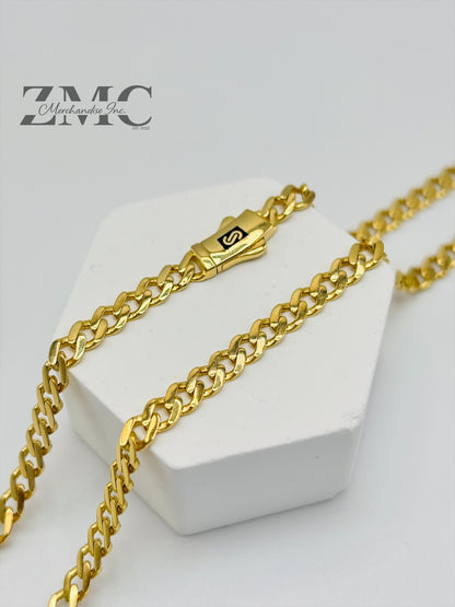 18K Gold M Chain/Necklace