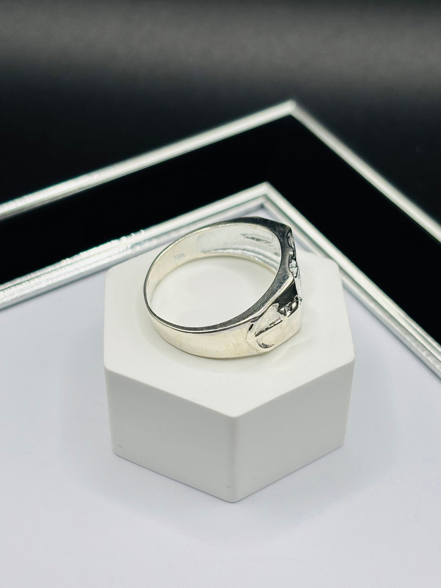 S925 Silver Anchor Ring