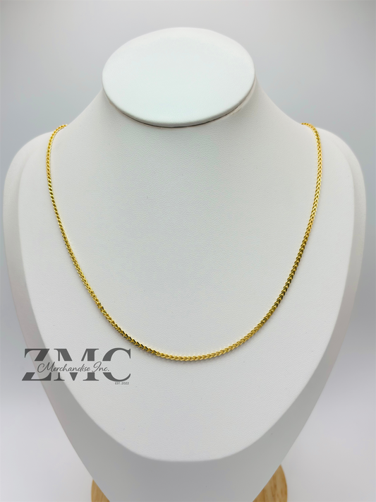 18K Gold Foxtail Chain