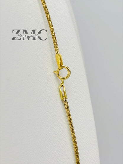 18k Gold Omega Chain