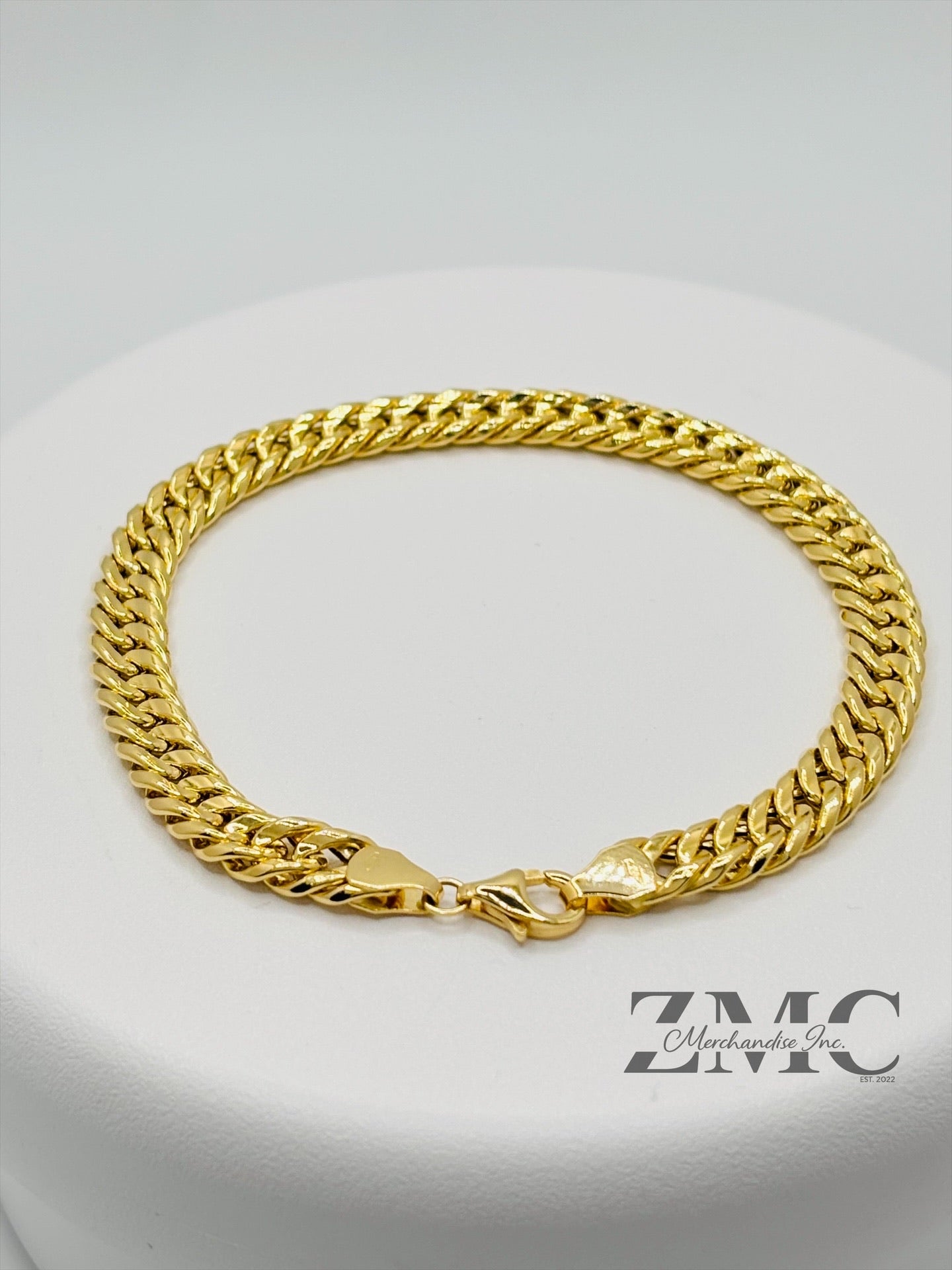 18K Gold Cuban Bracelet