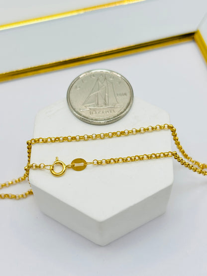 18K Gold Tauco Heart Necklace