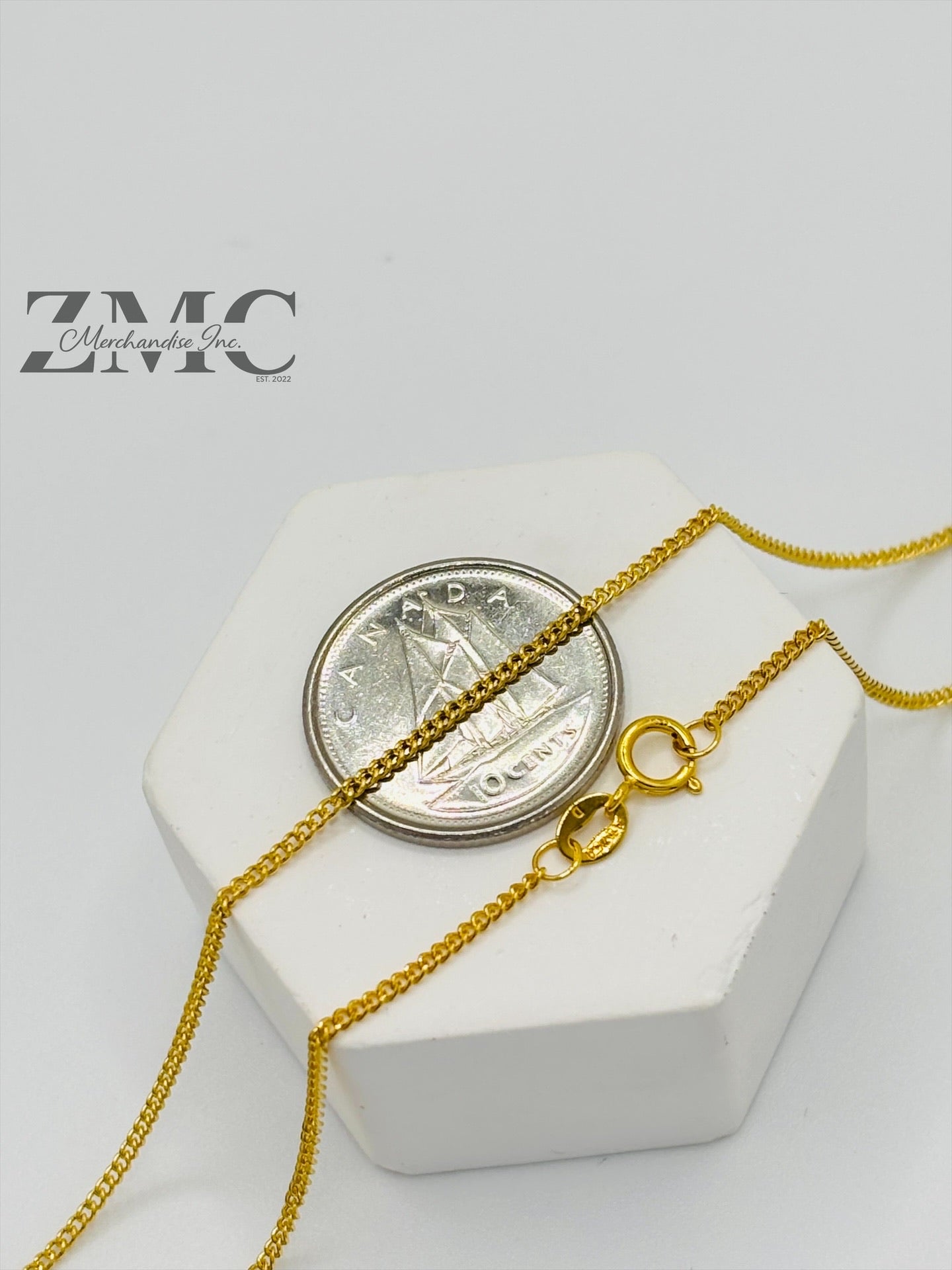 18K Gold Clover Necklace