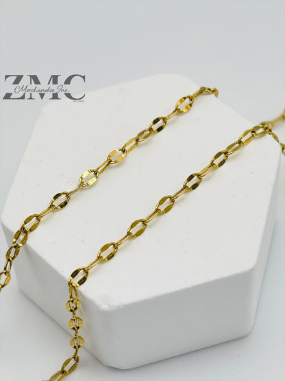 18K Gold Dancing Chain