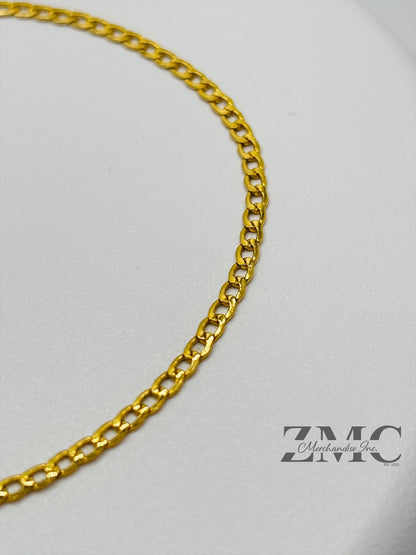 18K Gold Cadena Bracelet 2.4 mm