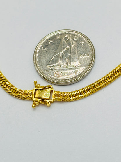 K18 Japan Gold Triple Lock 2.8mm