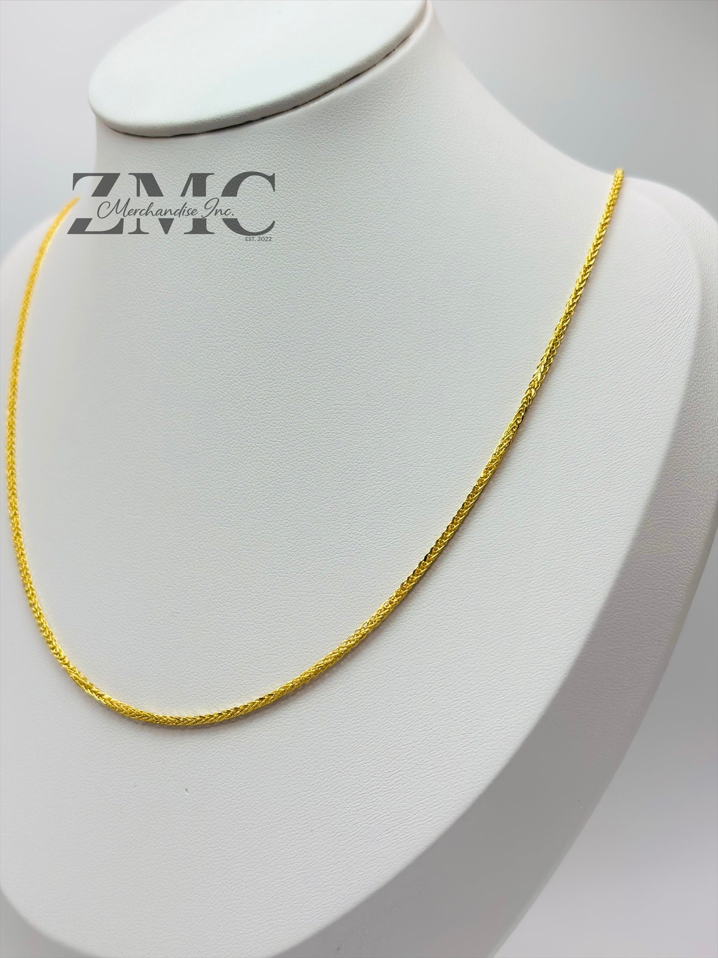 18K Gold Foxtail Chain
