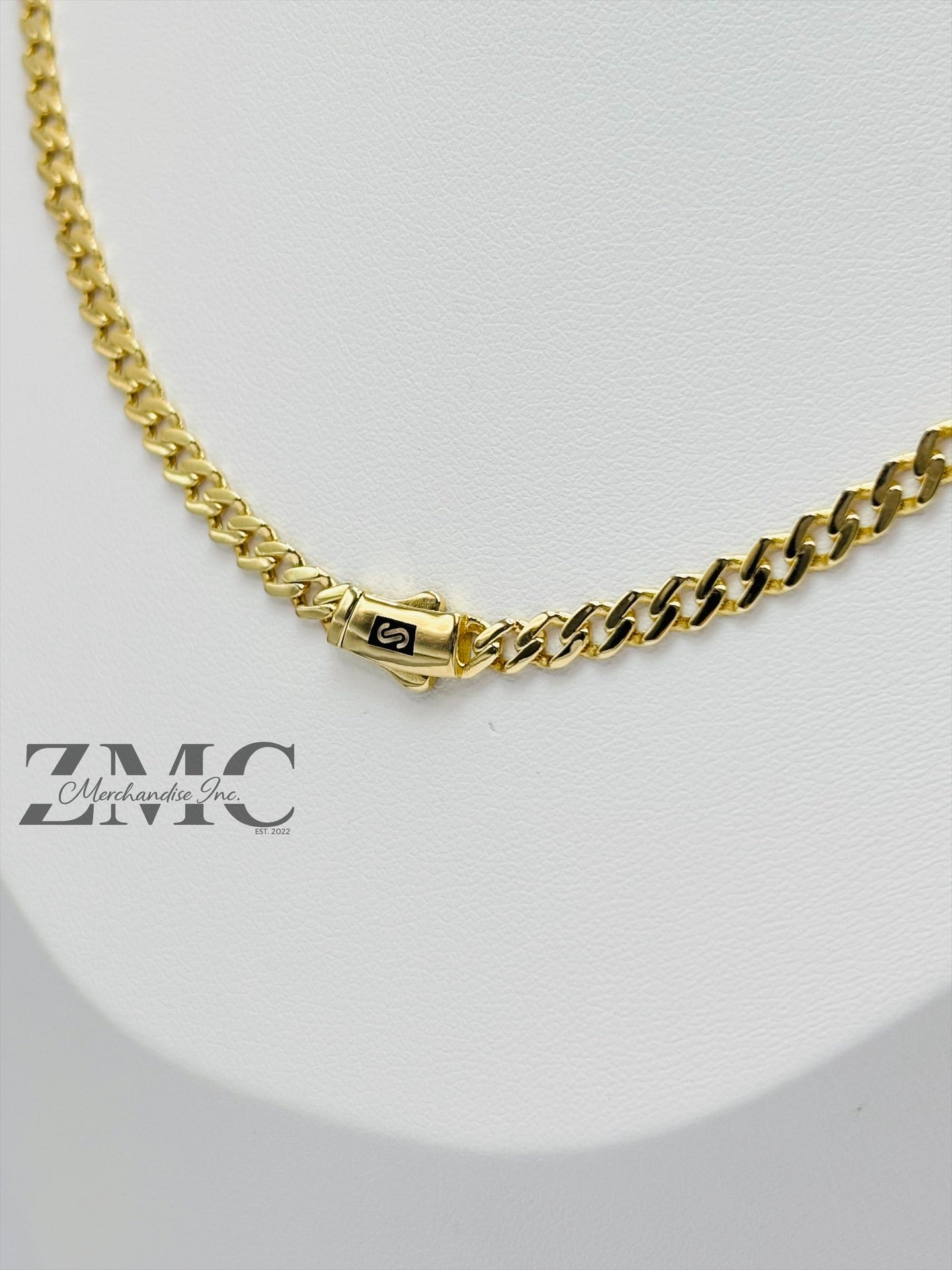 18K Gold M Chain/Necklace