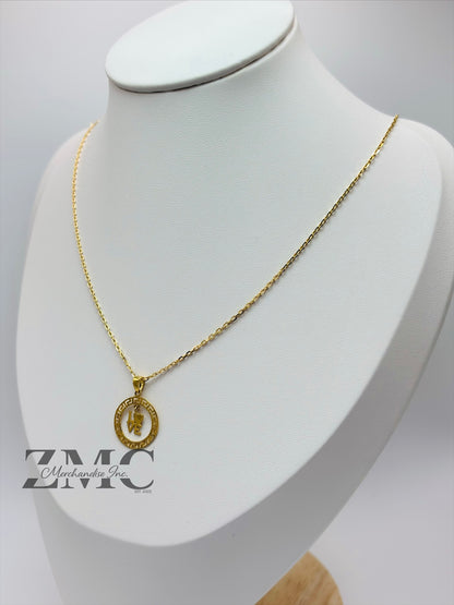 18K Gold Love Necklace