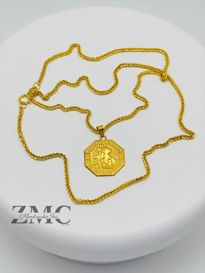 18K Gold Lucky Necklace