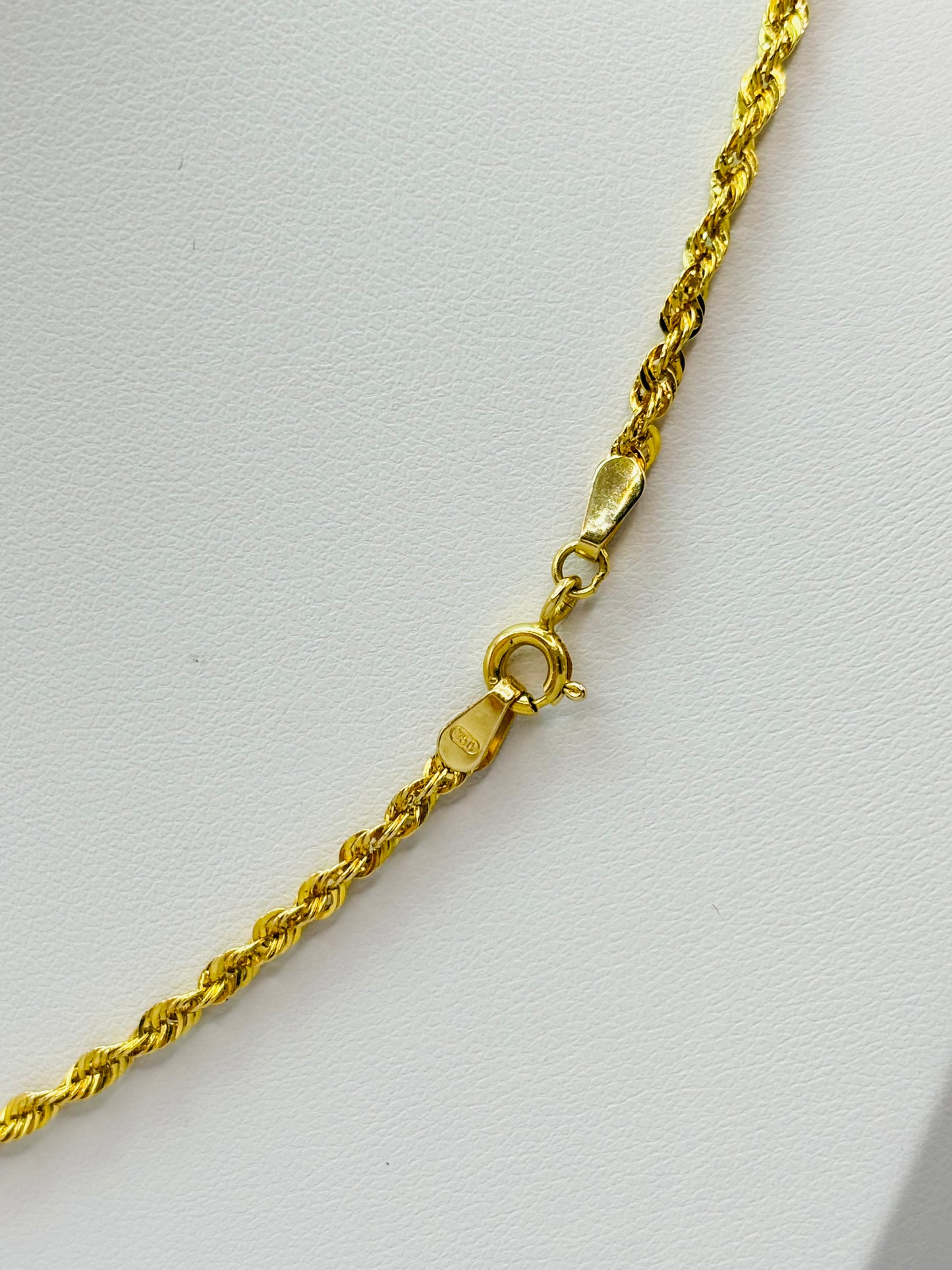 18K Gold Two-tone Heart Necklace