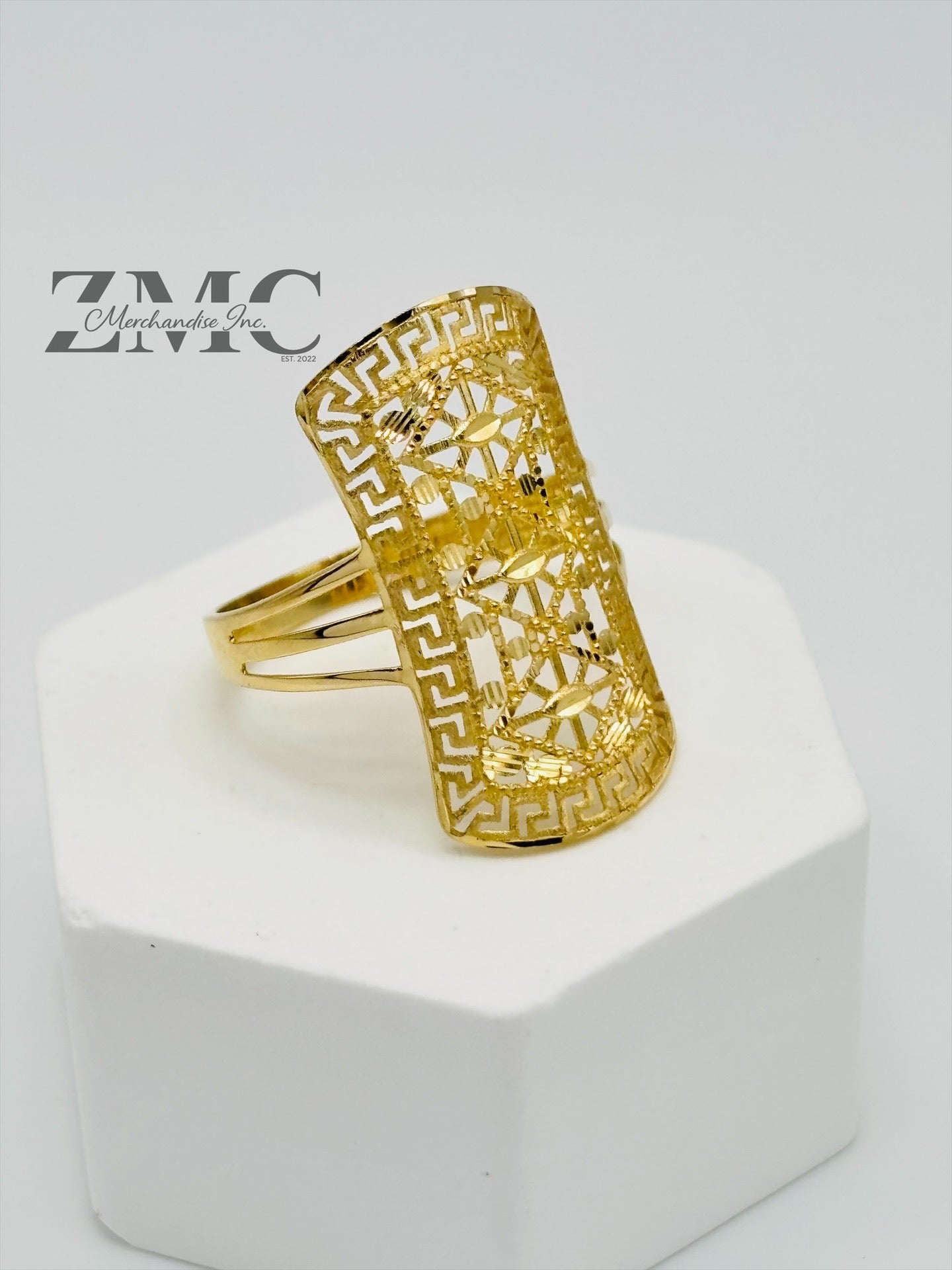 18K Gold Power Ring