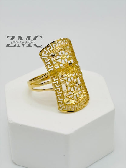 18K Gold Power Ring