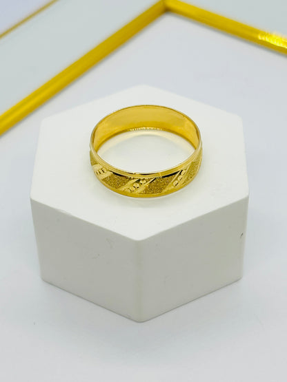 18K Gold Wedding Ring