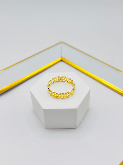 K18 Japan Money Catcher Ring