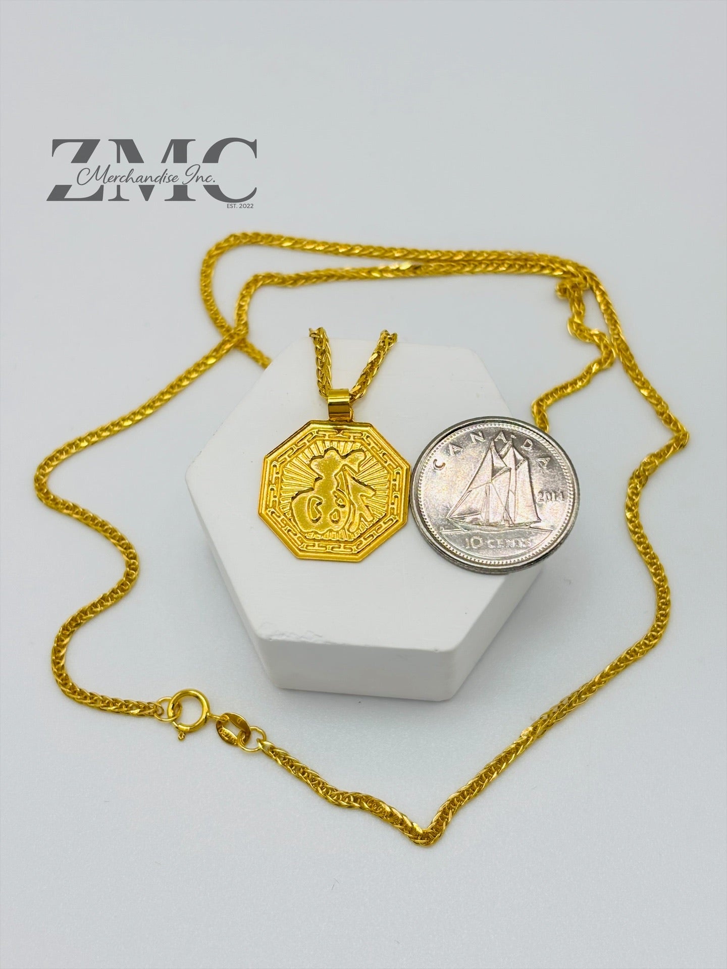 18K Gold Lucky Necklace