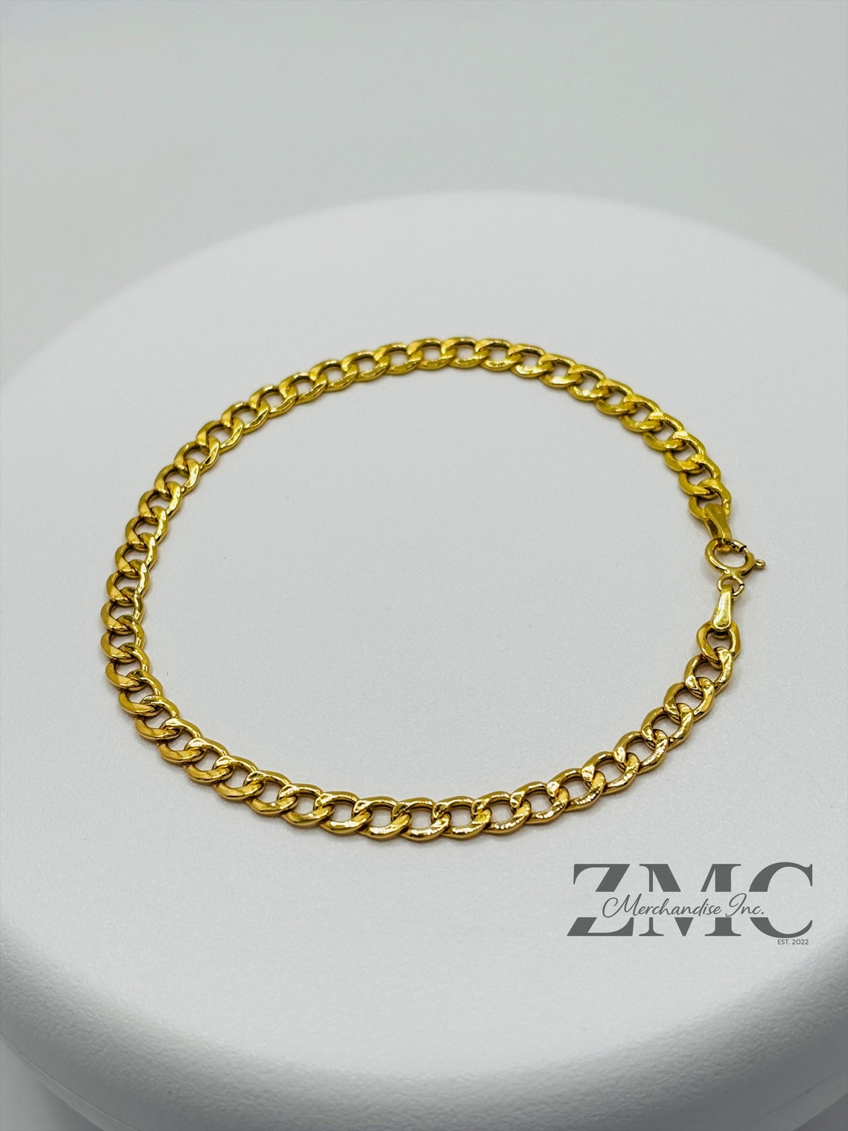18K Gold Cadena Bracelet 4.3 mm