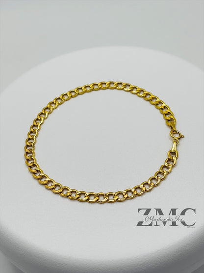 18K Gold Cadena Bracelet 4.3 mm