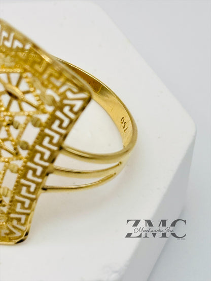 18K Gold Power Ring