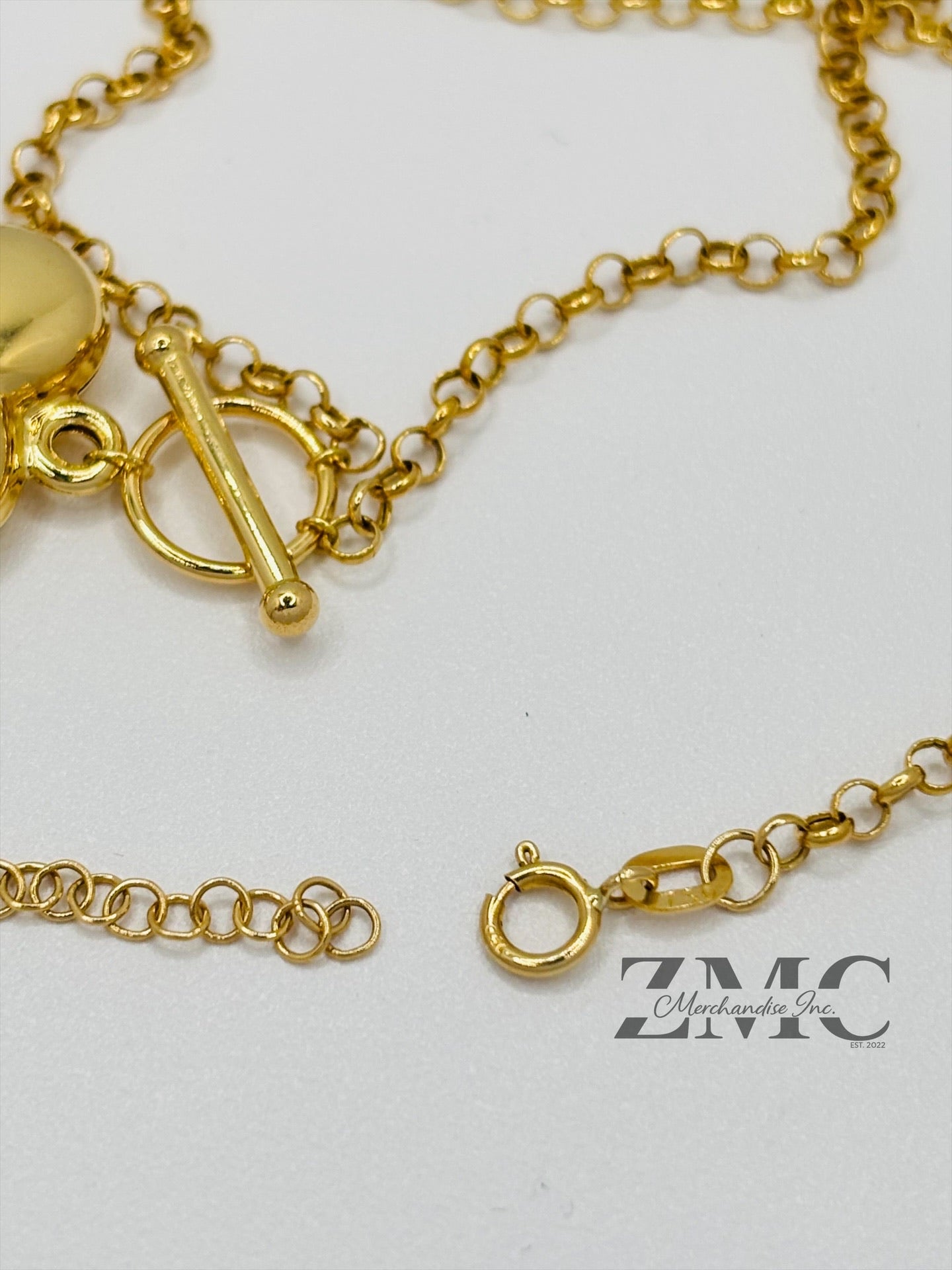 18K Gold Attached Heart Tauco Necklace