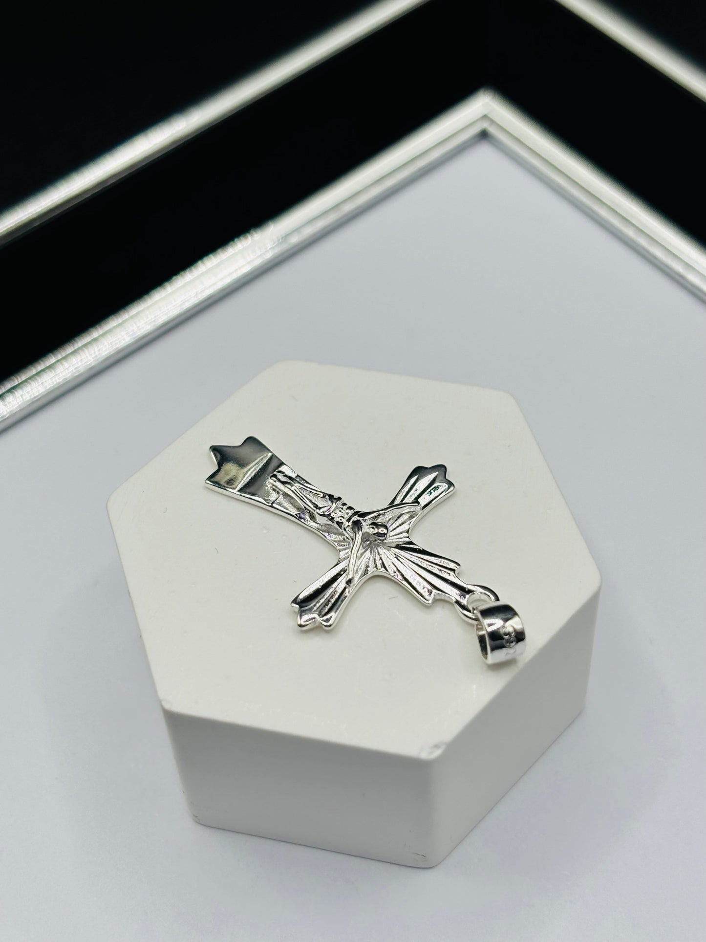 S925 Silver Cross Pendant