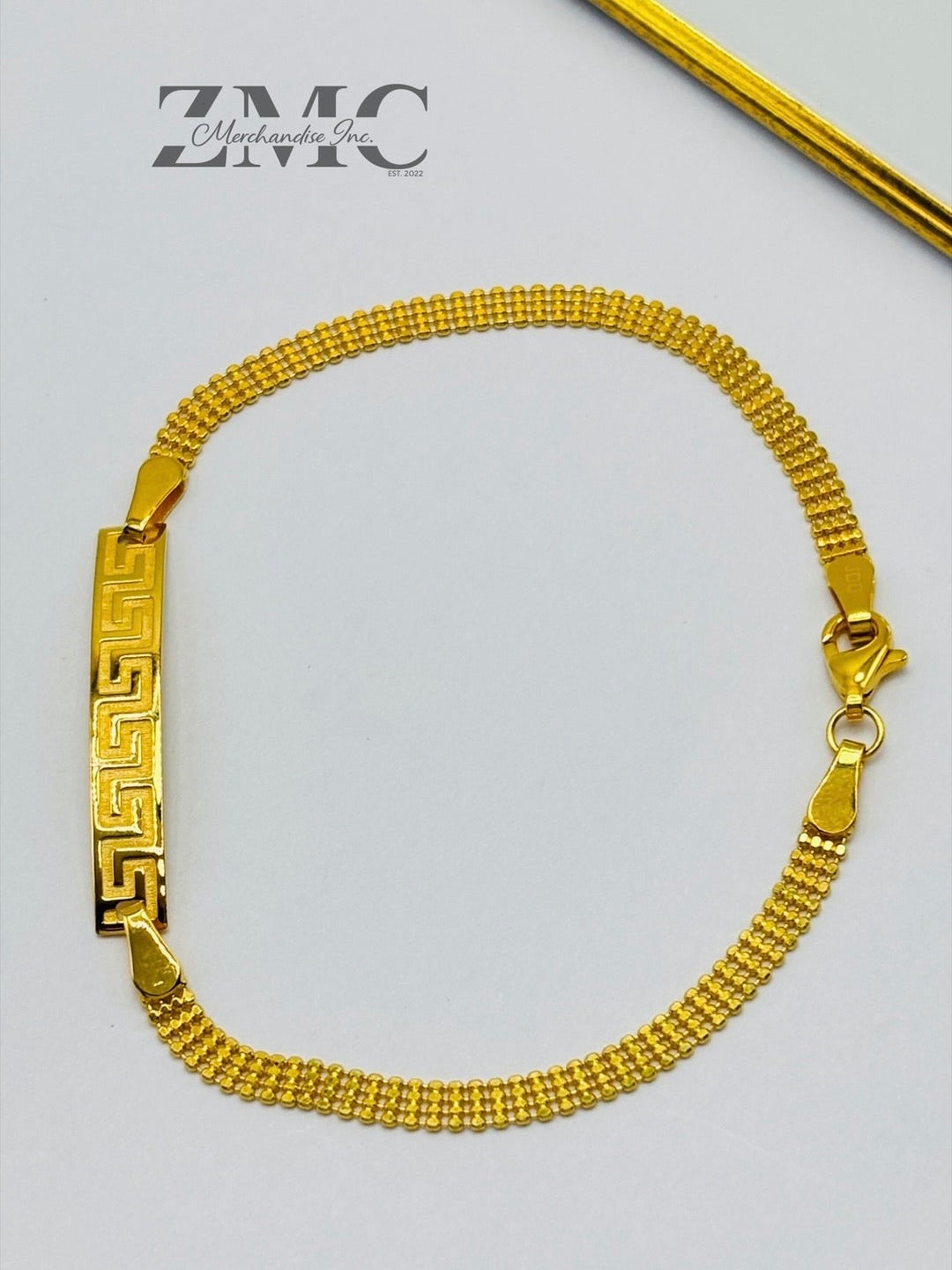 18K Gold F Bracelet