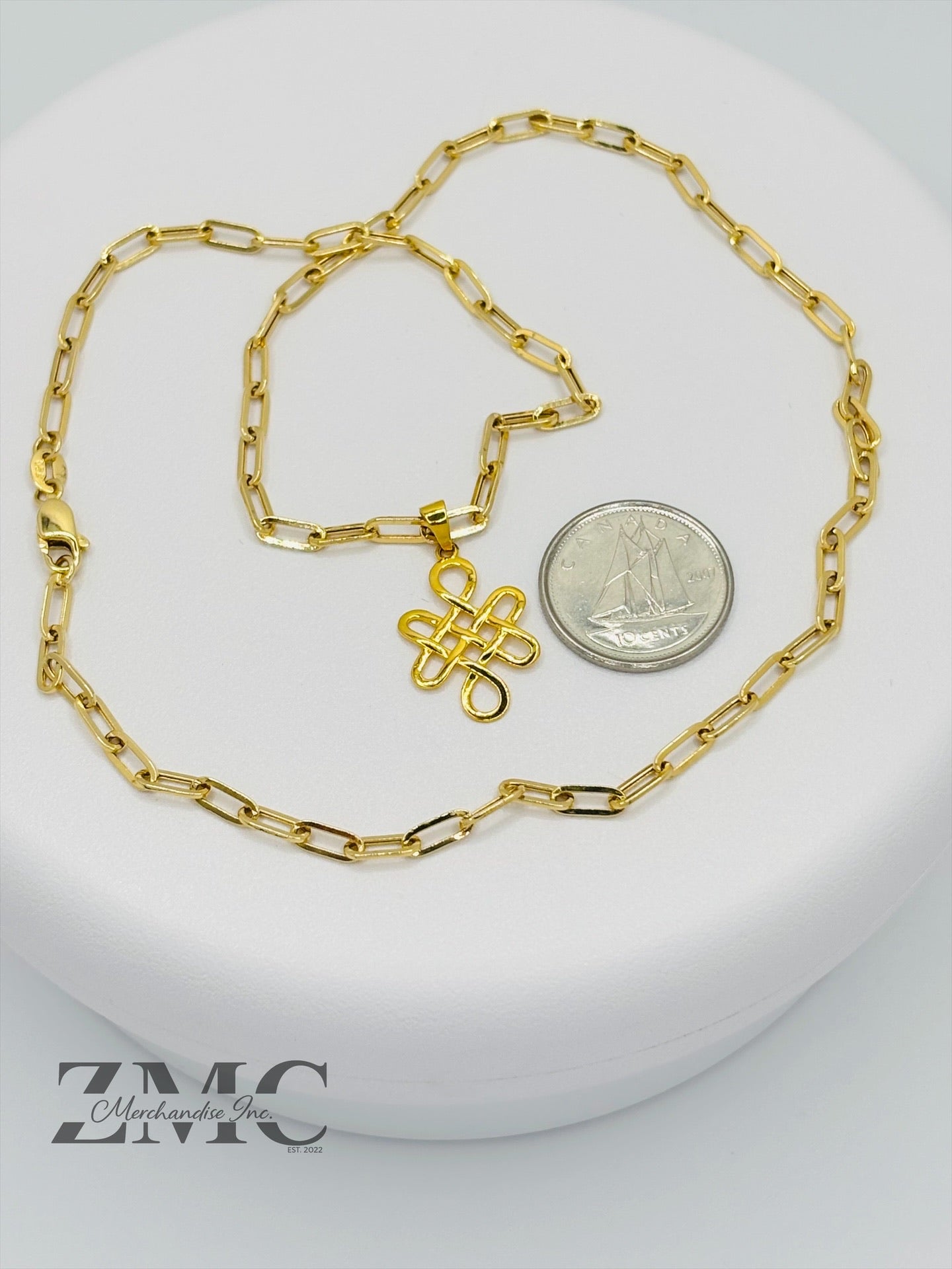 18K Gold Lucky Mystic Necklace