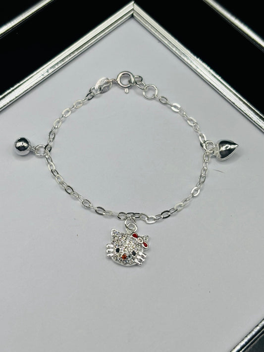 S925 Silver HK Kids Bracelet
